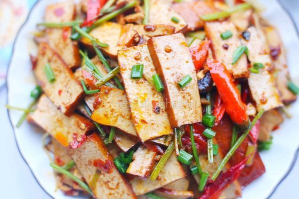 芹菜炒香干的做法图解12