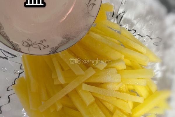 炸薯条的做法图解4