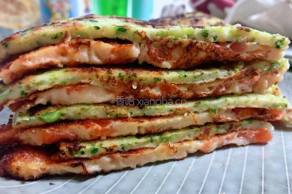 双色蔬饼的做法图解8