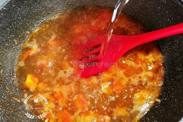 西红柿白玉菇豆腐汤的做法图解6