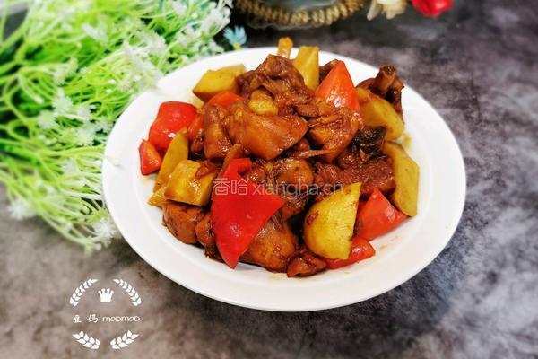 鸡块烧芋头的做法图解14