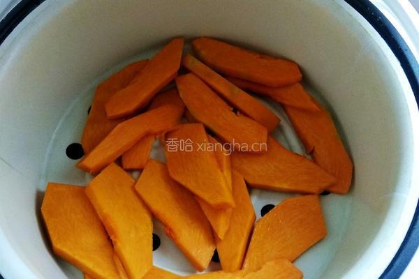 南瓜牛奶糊的做法图解3
