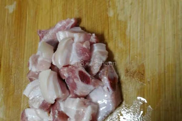 海带结烧肉的做法图解2