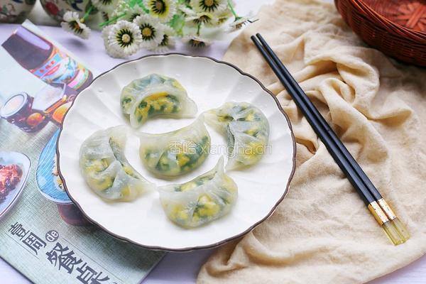 水晶韭菜鸡蛋饺子的做法图解17