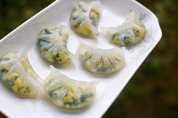 水晶韭菜鸡蛋饺子的做法图解19