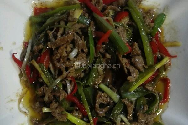 耗油青椒牛肉丝