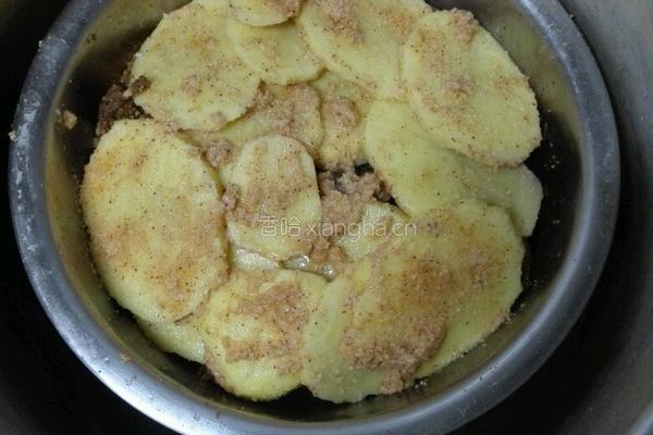 粉蒸肉的做法图解4