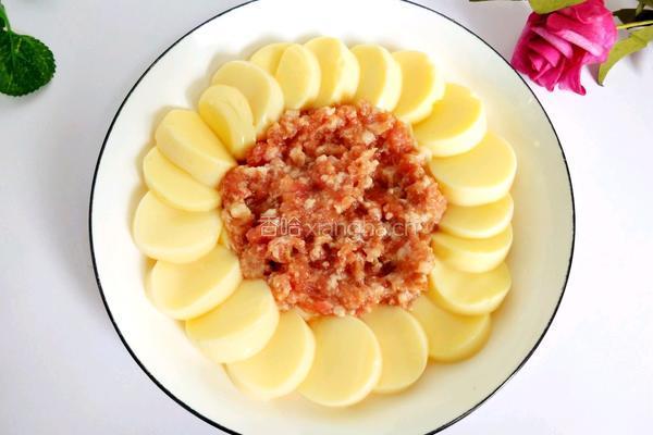 肉末蒸鸡蛋豆腐的做法图解6