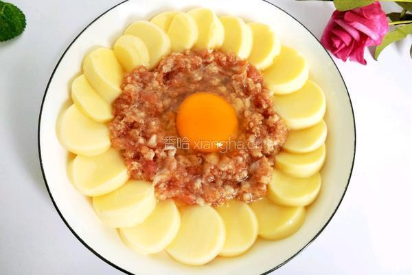 肉末蒸鸡蛋豆腐的做法图解7