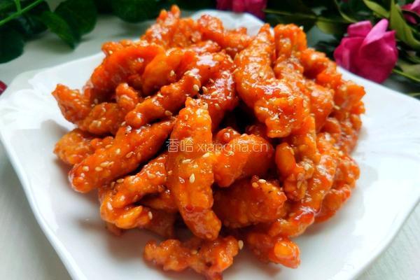 糖醋鸡胸肉的做法图解13