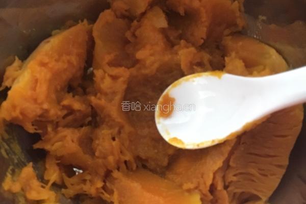 烤芝麻南瓜丸的做法图解3