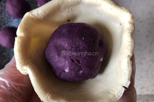 芝士紫薯酥的做法图解10