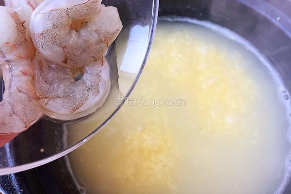 虾仁香菇小米粥的做法图解6