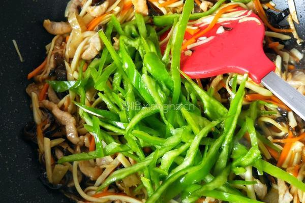 鱼香茭白肉丝的做法图解12