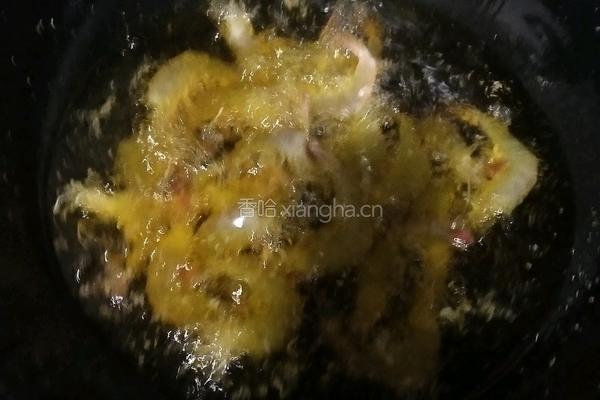 椒盐大虾的做法图解4