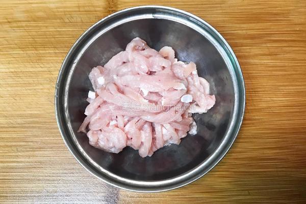 仔姜肉丝的做法图解3