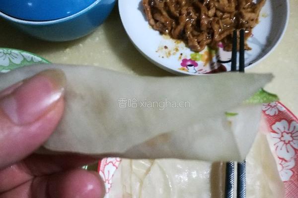 黄瓜肉卷饼的做法图解12