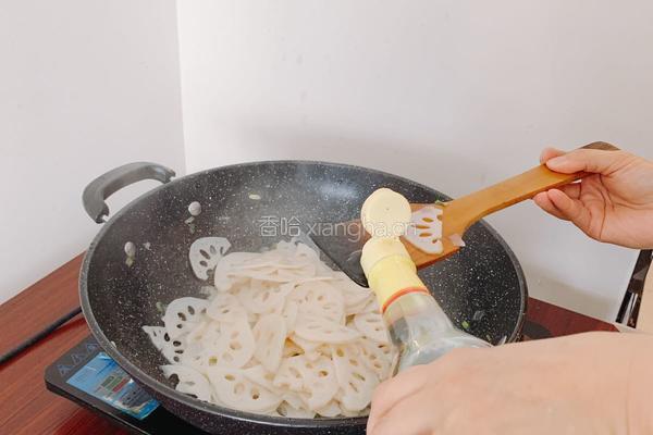 清炒藕片的做法图解7