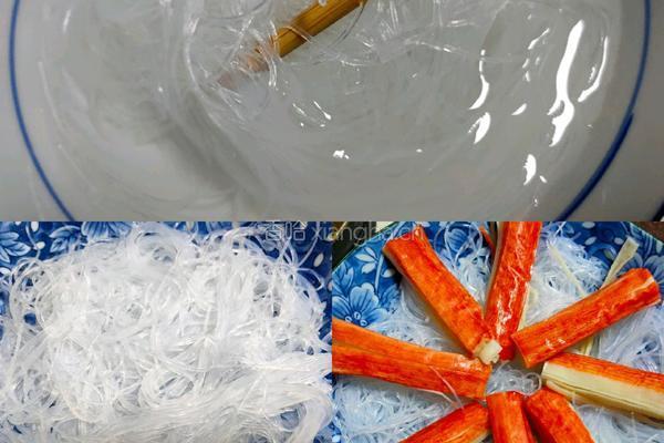 粉蒸蟹肉棒的做法图解3