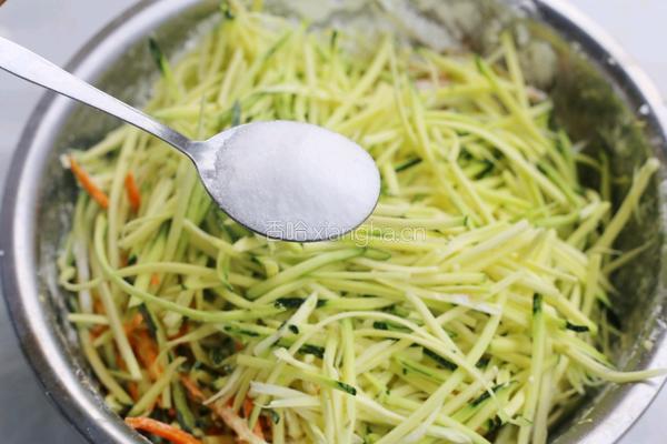香煎南瓜丝鸡蛋饼的做法图解8