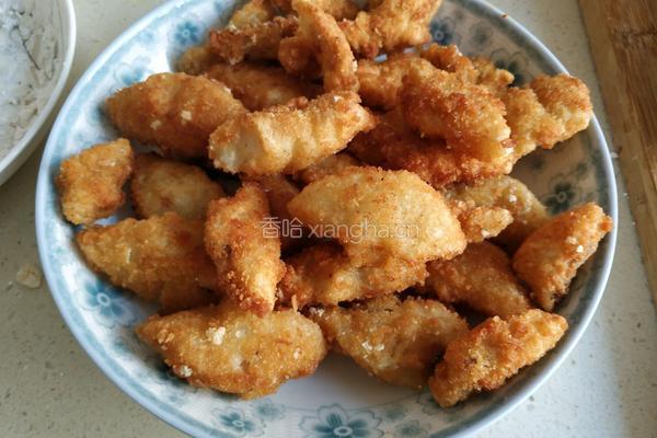 酥炸鳕鱼块的做法图解10