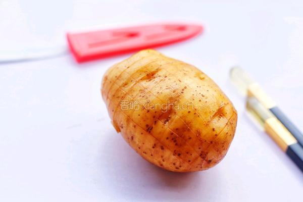 土豆菠萝包的做法图解3