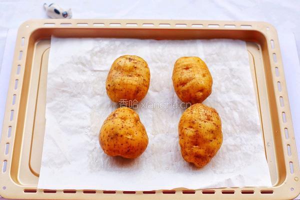 土豆菠萝包的做法图解4