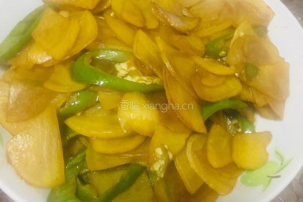醋溜土豆片的做法图解6