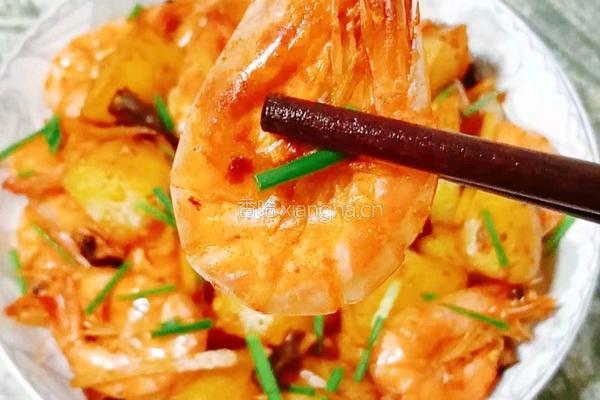 香辣土豆虾的做法图解17