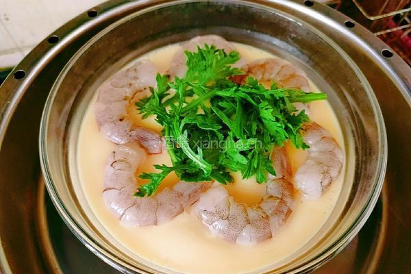 虾仁鸡蛋羹的做法图解9
