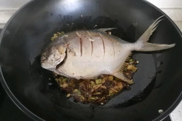 酱烧银鲳鱼的做法图解15