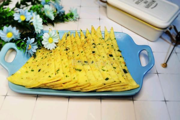 虾皮鸡蛋饼的做法图解10
