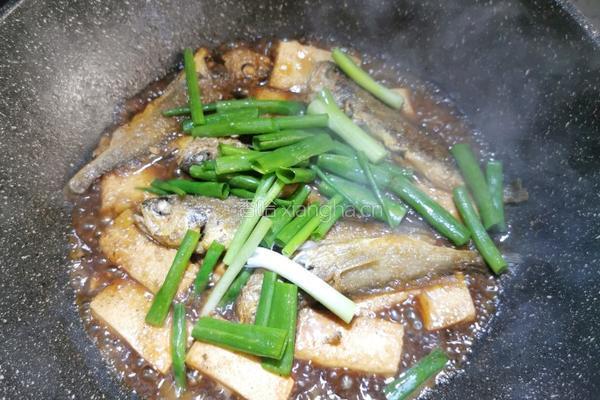 小黄鱼烧豆腐的做法图解16