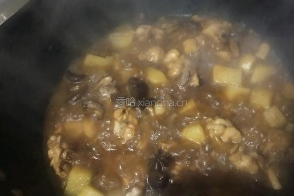 黄焖鸡的做法图解8