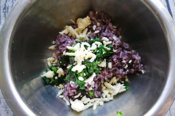 虾仁芝士饭团的做法图解8