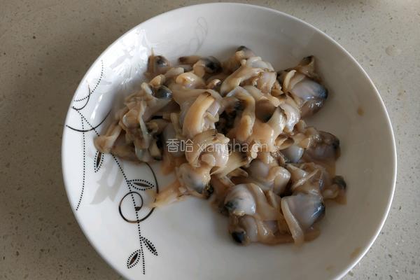 麻蚶子炒鸡蛋的做法图解1
