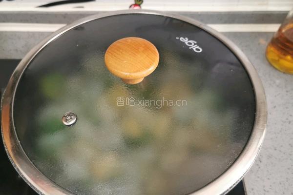 墨鱼丸小油菜豆腐菜的做法图解10
