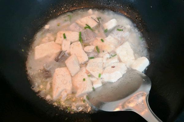 龙头鱼烩豆腐的做法图解14