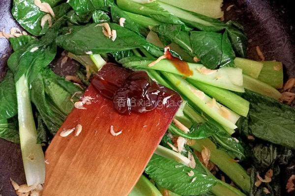 虾皮小油菜的做法图解9