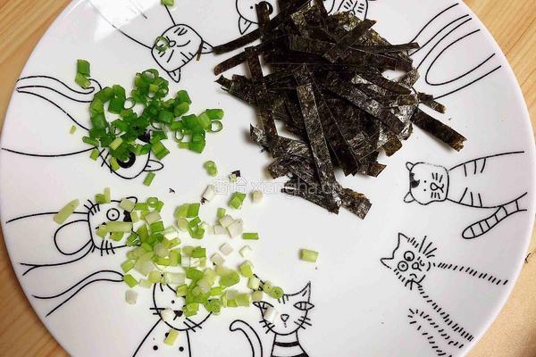 海米海苔豆浆蒸水蛋的做法图解4