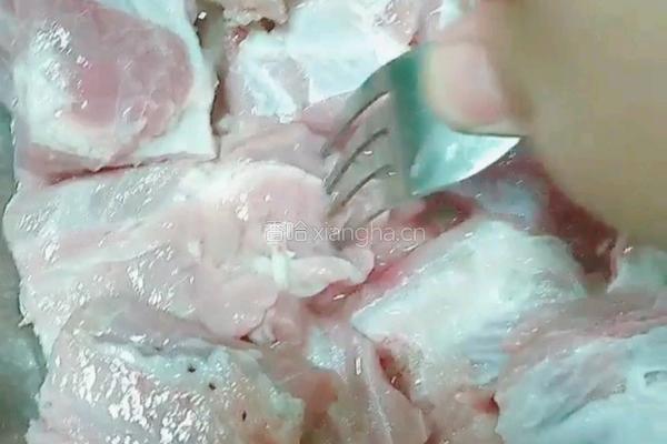 蒜蓉叉烧排骨的做法图解4