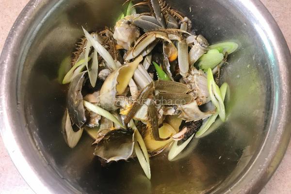 香辣大闸蟹的做法图解9