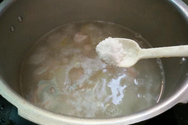 冬瓜虾仁汤的做法图解7
