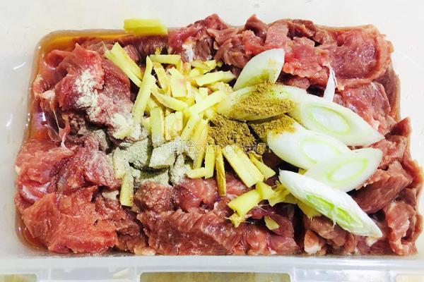 小炒牛肉的做法图解4