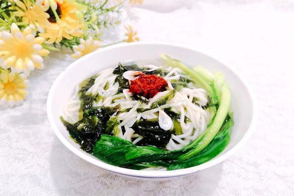 虾米紫菜面的做法图解16