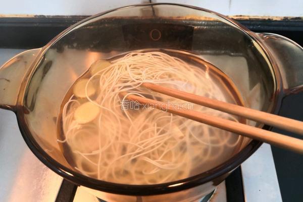 虾米紫菜面的做法图解9