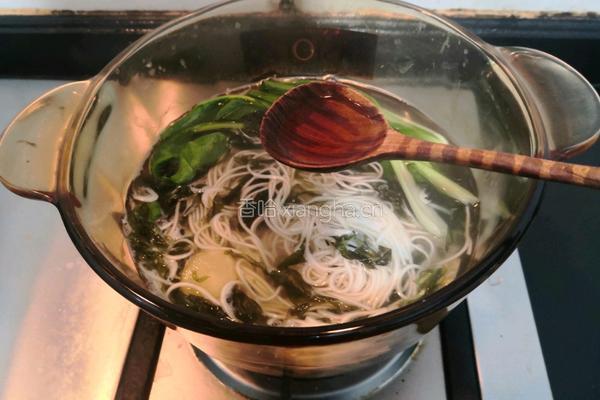 虾米紫菜面的做法图解15