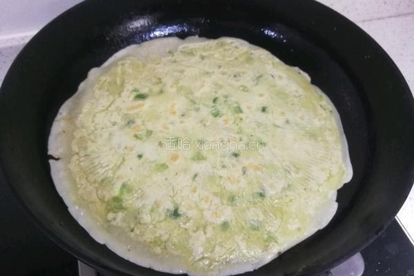 青椒虾皮饼的做法图解11