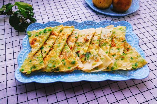 青椒虾皮饼的做法图解12