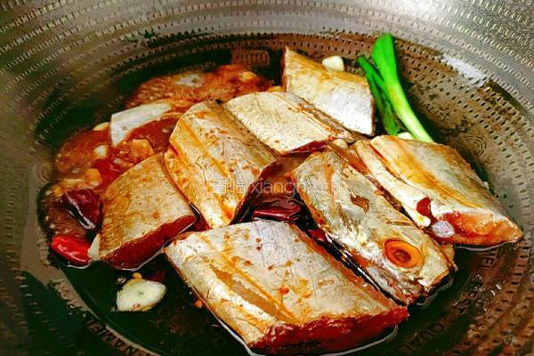 家常木瓜香菇带鱼的做法图解9
